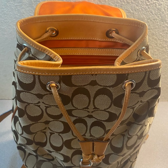 Authentic Vintage Coach Backpack main image 3